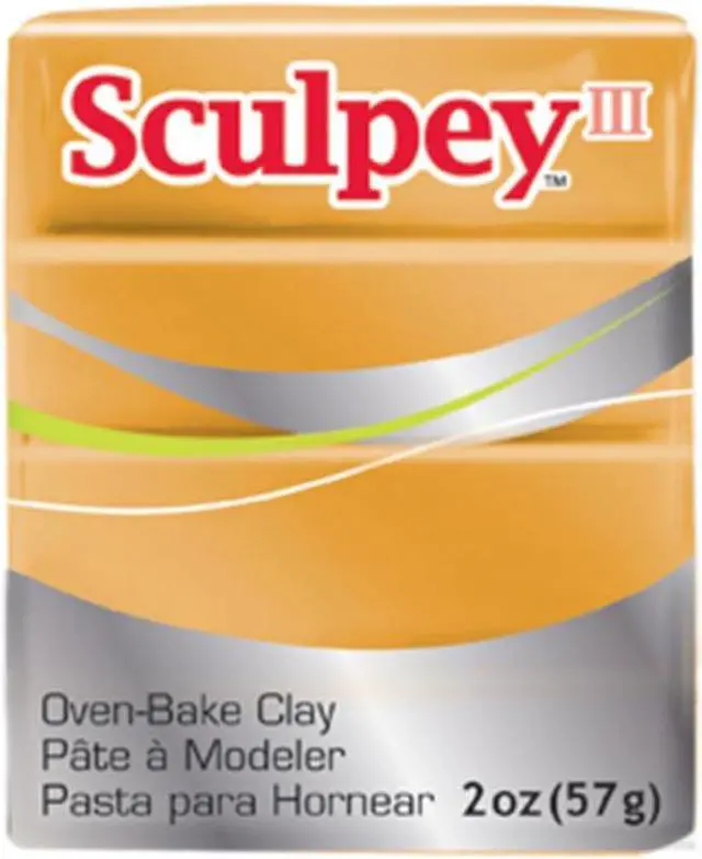 Alt view image 5 of 6 - Sculpey III Polymer Clay 2oz-Gold