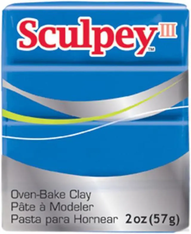 Alt view image 5 of 6 - Sculpey III Polymer Clay 2oz-New Blue