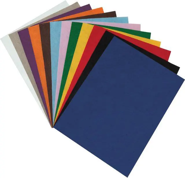 Alt view image 4 of 7 - Chenille Kraft 390701 Felt Sheet Pack  9 x12 Sheets  Assorted Colors  12 per Pack