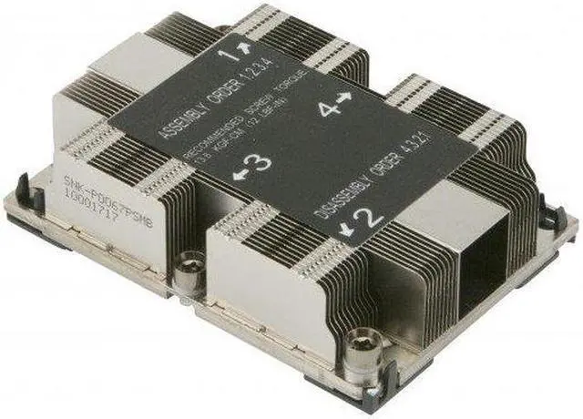 Alt view image 7 of 13 - Supermicro SNK-P0067PSMB LGA 3647-0 1U X11 Purley Platform CPU Heat Sink
