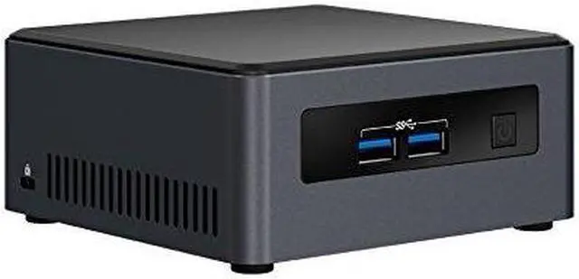 Alt view image 9 of 14 - Intel NUC (Next Unit of Computing) BLKNUC7i5DNH1E Black Mini / Booksize Barebone System