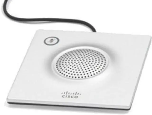 Alt view image 2 of 6 - Cisco CTS-MIC-TABL20 Wired Table Microphone 20