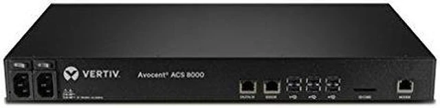 Alt view image 2 of 6 - Avocent ACS8008DAC-400 Serial Console , 8-port Dual AC Power