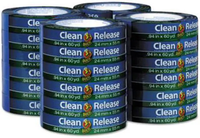 Alt view image 2 of 15 - Shurtech 240193 .94in X 60 Yards Blue Clean Release Painters Tape