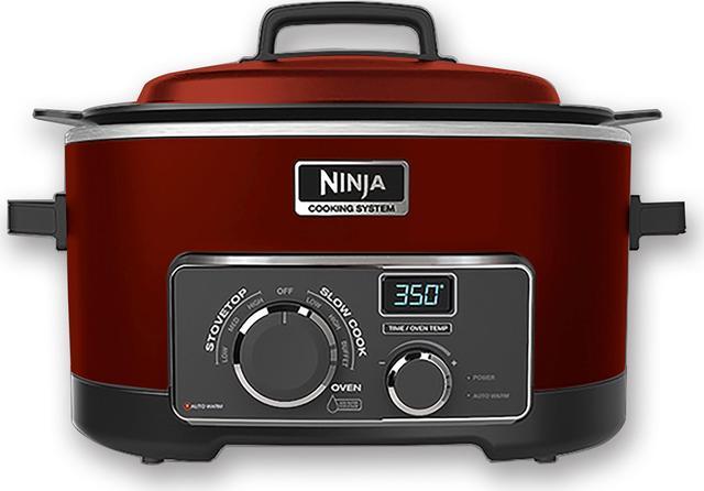 Refurbished: Ninja MC702Q2CP Multi Cooker 3-in-1 Cooking System, Copper  (Certified Refurbished) 