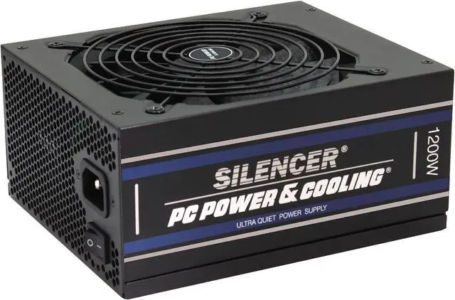 Alt view image 8 of 14 - PC Power & Cooling Silencer Series 1200 Watt, 80 Plus Platinum, Fully-Modular, Active PFC, Ultra Quiet ATX PC Power Supply, 10 Year Warranty, FPS1200-A5M00