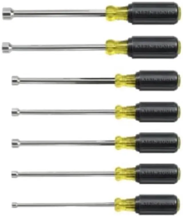 Alt view image 8 of 19 - Klein Tools 409-647 Cushion Grip Nut Driver- Screwdriver