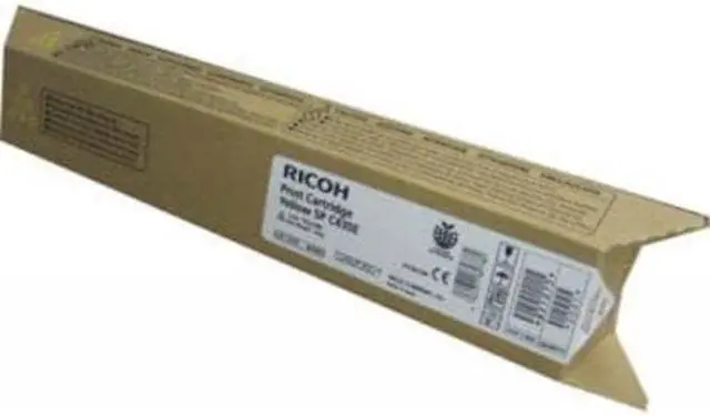 Alt view image 6 of 13 - Ricoh - 842094 - Ricoh Toner Cartridge - Yellow - Laser - 6000 Page Cyan - 1 Each