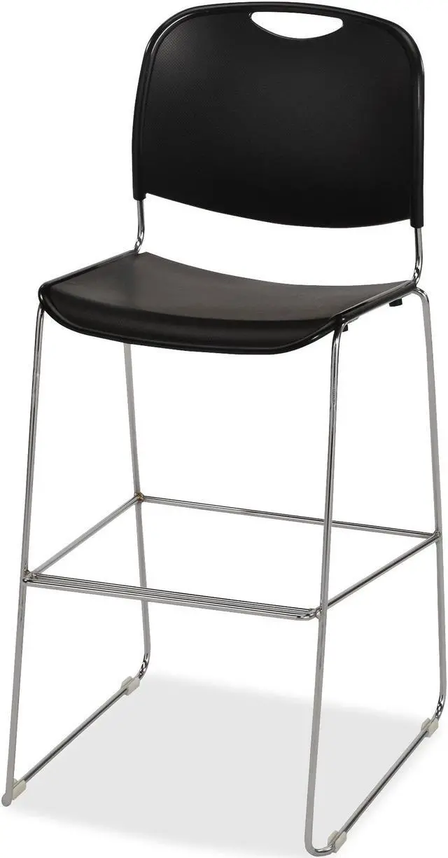 Main image of Lorell Chair Bistro 450 lb Cap 19-1/4"x22-1/8"x42-7/8" BK 42947
