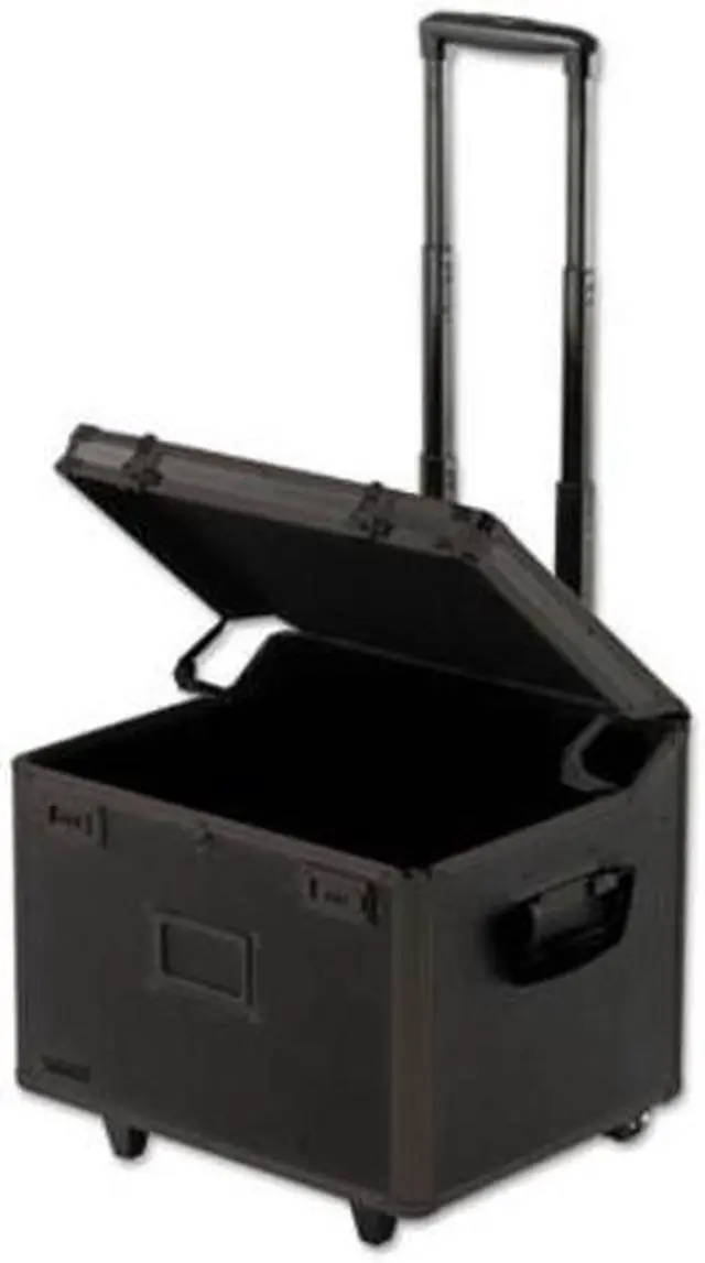 Main image of Vaultz VZ00307 Locking Mobile File Chest, Letter/Legal, Tactical Black