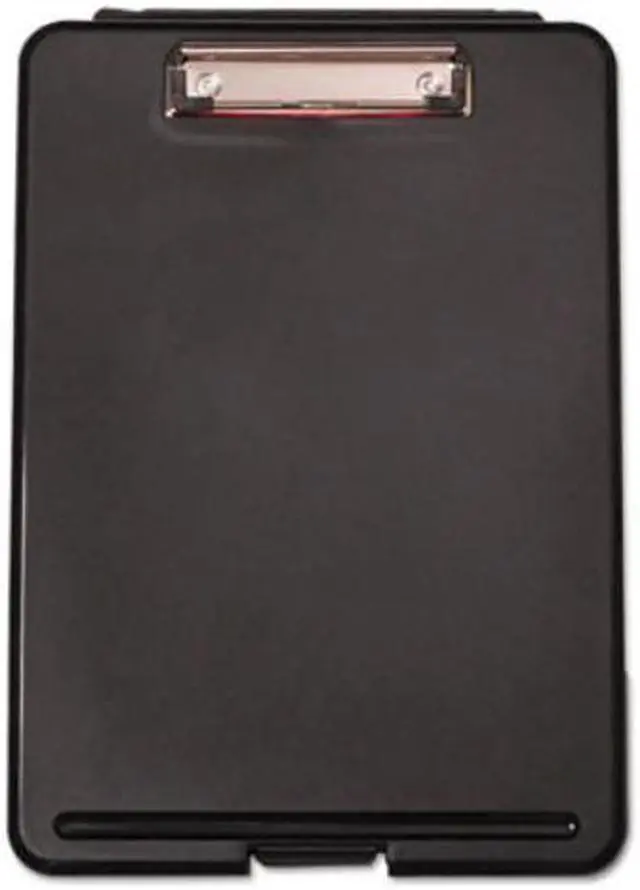 Alt view image 2 of 9 - Universal Storage Clipboard, 1/2" Capacity, 8 1/2 X 11, Black 40318
