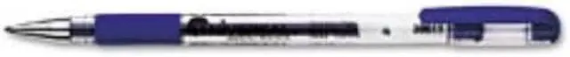 Alt view image 2 of 12 - Universal Gel Stick Pen 0.7 mm Medium Blue Ink 1 Dozen 39611