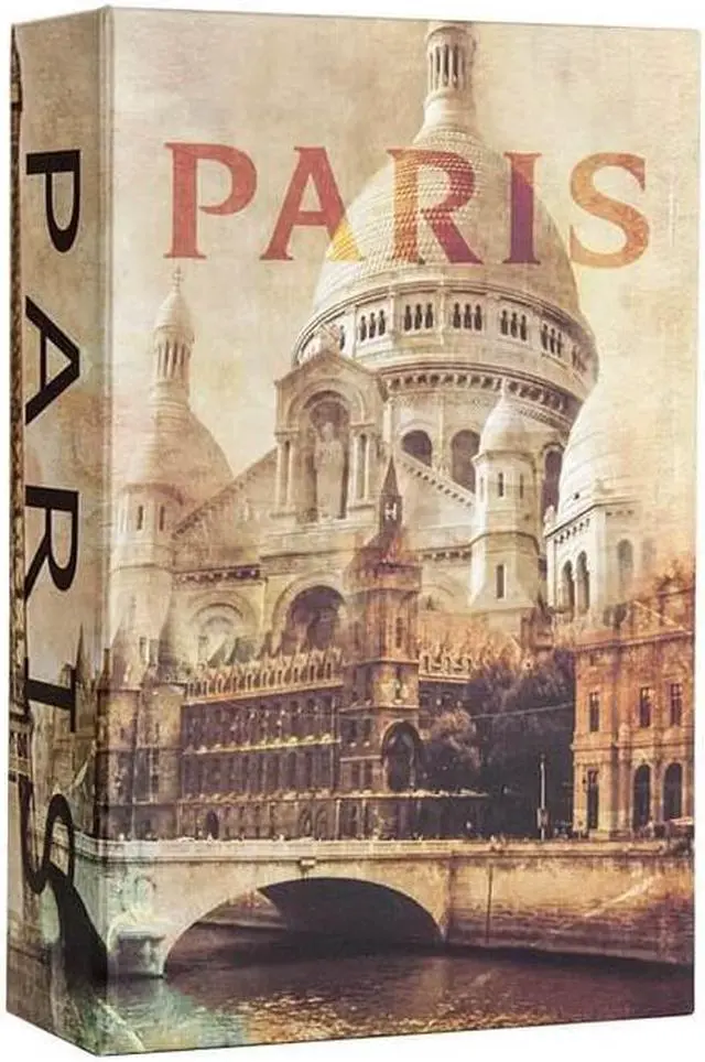 Alt view image 7 of 19 - Barska CB12362 Paris Book Lock Box with Combination Lock