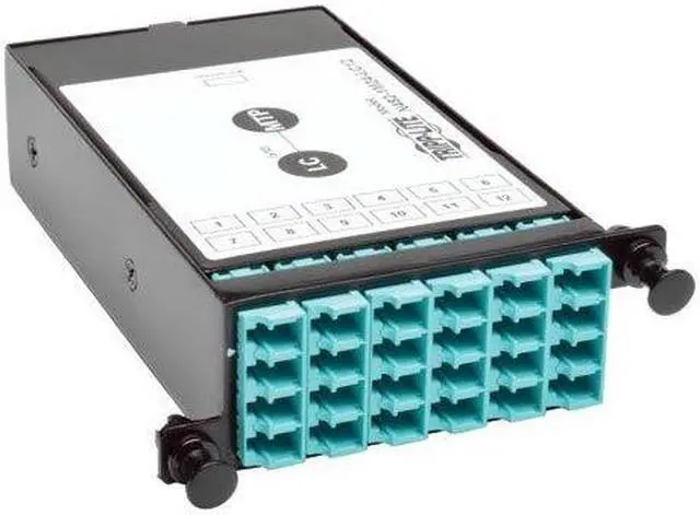 Alt view image 2 of 8 - 24-FIBER PATCH PANEL MTP/MPO TO X12 LC 10GB BREAKOUT CASSETTE