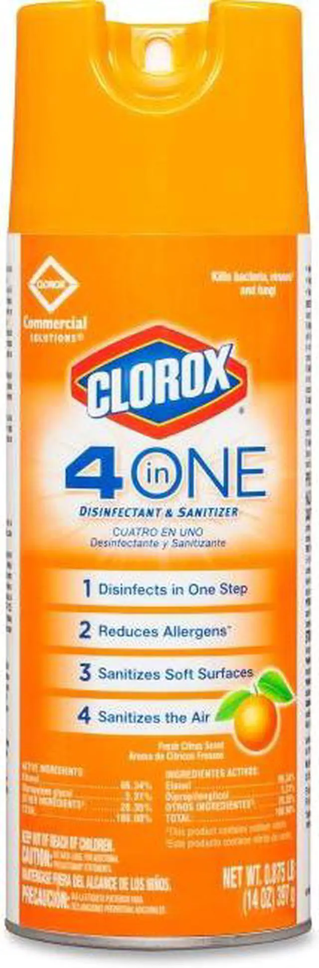 Main image of Clorox 4-in-One Disinfectant & Sanitizer COX31043CT