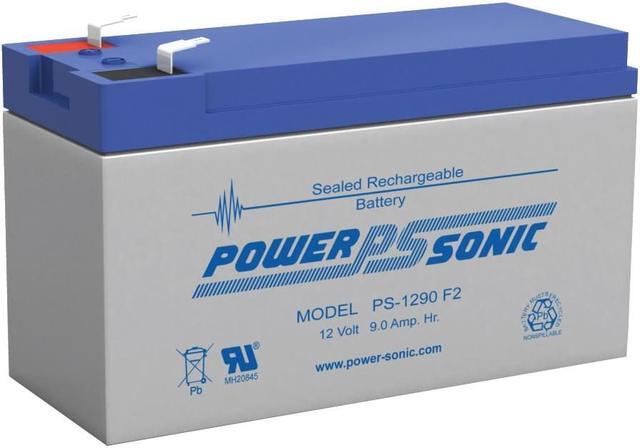 Alt view image 5 of 8 - POWER-SONIC PS-1290F2 12 VOLT 9 AMP BATTERY