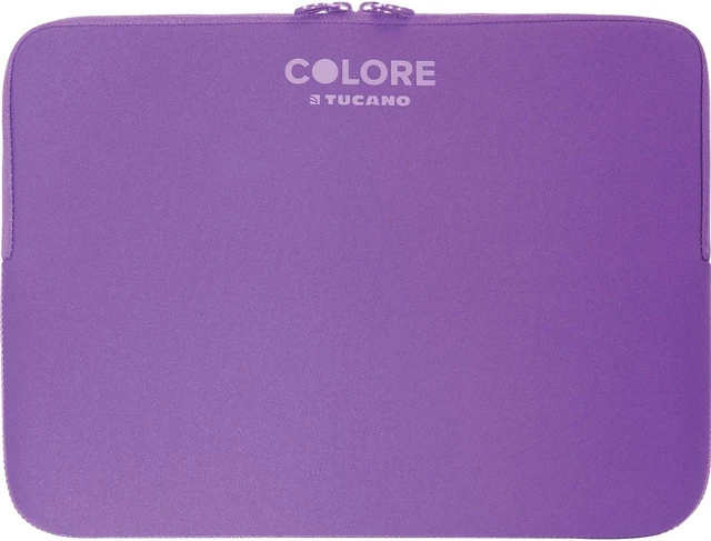 Alt view image 19 of 20 - TUCANO BFC1314PURP 13-14 inch Colore Second Skin Laptop Sleeve - Purple