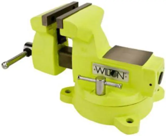 Alt view image 6 of 14 - 63187 1550, High-Visibility Safety Vise, 5 in. Jaw Width, 5-1/4 in. Jaw Opening