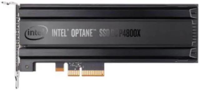 Alt view image 2 of 8 - INTEL SSD P4800X SERIES (750GB, 1/2 HEIGHT PCIE X4, 20NM, 3D XPOINT) GENERIC SIN