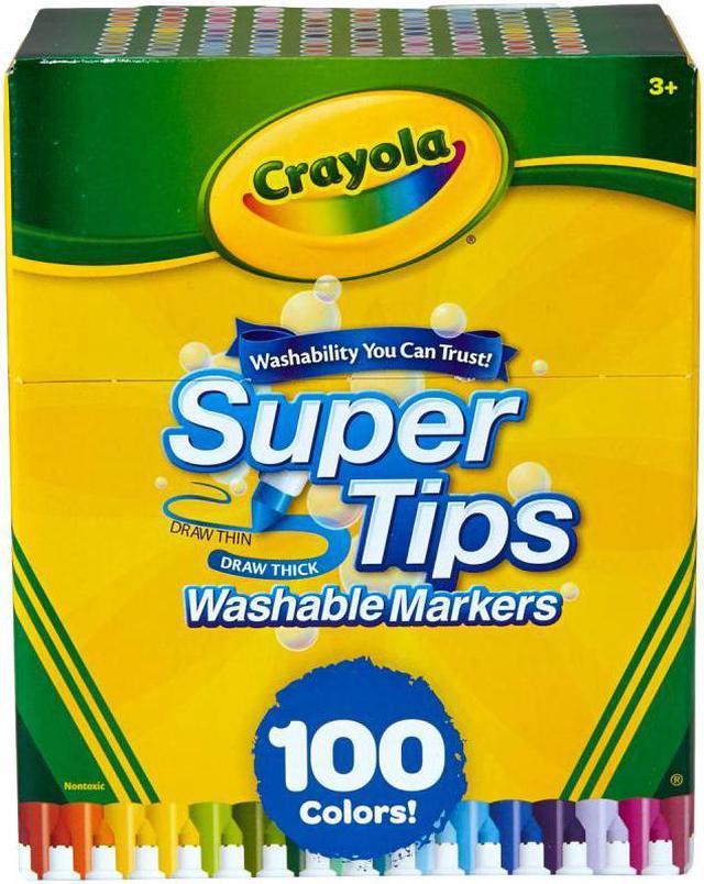 Crayola Create & Colour Super Tips Washable Markers Kit