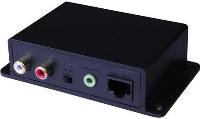 Alt view image 3 of 5 - Vanco 280535 RCA Analog Audio over Cat5e/Cat6 Cable Extender Balun Kit