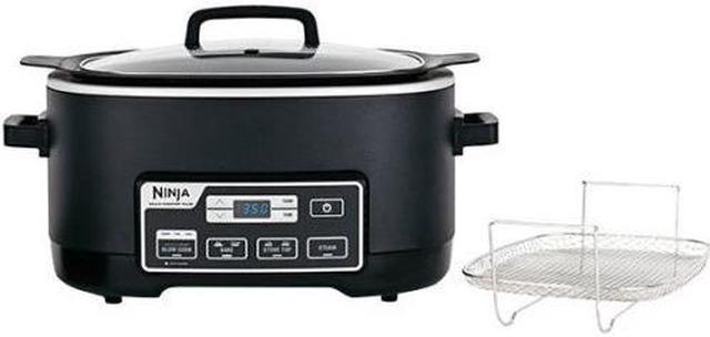 Ninja MC760 Multi-Cooker Plus with 4-in-1 Cooking System, Black 