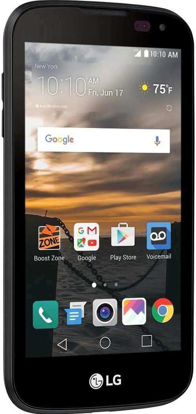 Alt view image 6 of 11 - LG Electronics - LGAS110.AUSABK - LG K3 LS450 8 GB Smartphone - 4.5 LCD FWVGA 480 x 854 - 1 GB RAM - Android 6.0.1