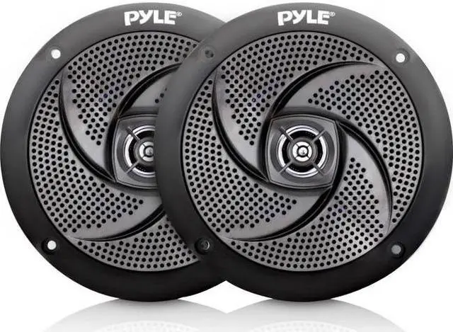 Alt view image 8 of 10 - Pyle Marine Speakers - 6.5 Inch 2 Way Waterproof and Weather Resistant Outdoor Audio Stereo Sound System with 240 Watt Power and Low Profile Slim Style - 1 Pair - PLMRS6B (Black)