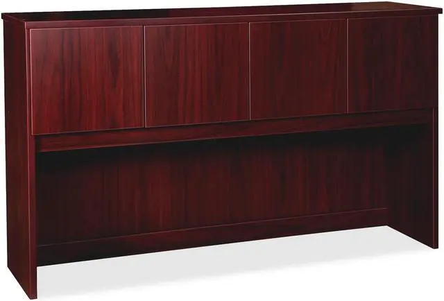Main image of Lorell Hutch Prominence 66"Wx16"Dx39"H Mahogany PH6639MY