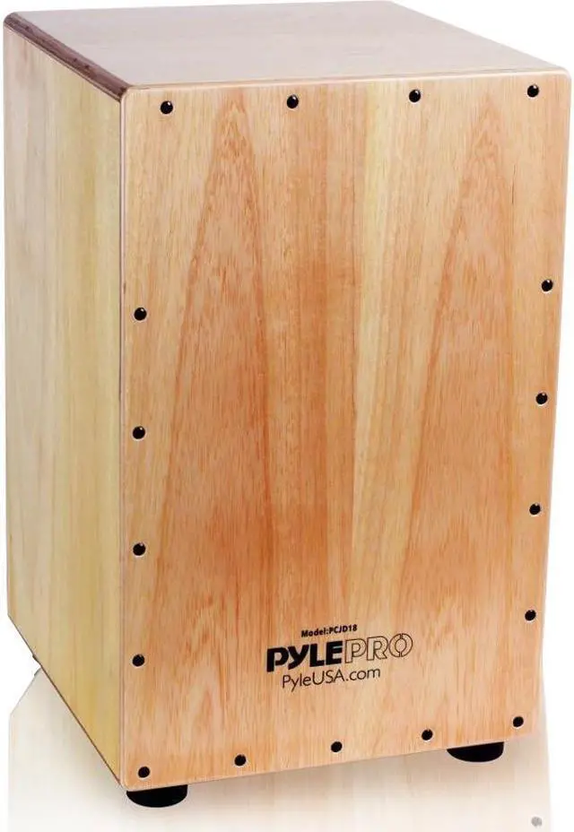Alt view image 2 of 8 - Pyle PCJD18 Wooden Cajon Percussion Box