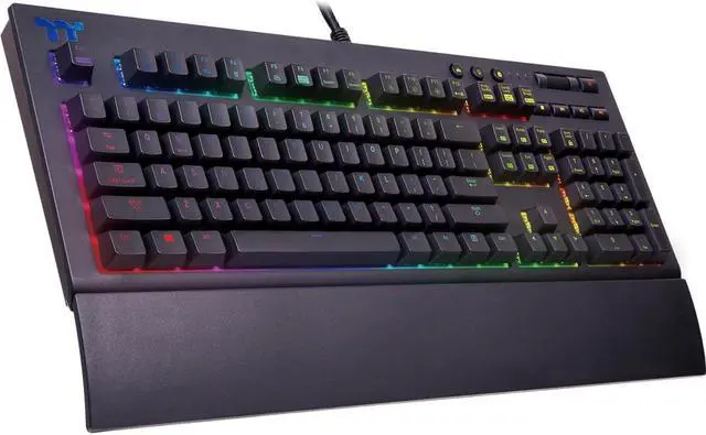 Alt view image 8 of 10 - Tt eSPORTS TT Premium X1 Cherry Mx Blue RGB Gaming Keyboard - KB-TPX-BLBRUS-01