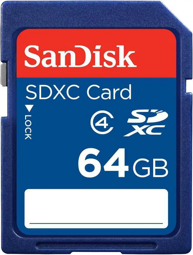 Alt view image 2 of 8 - 64GB Secure Digital Extended Capacity (SDXC) Memory Card, Class 4 #SDSDB064GB35