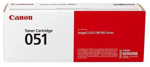 Alt view image 3 of 13 - Canon 2168C001 Toner Cartridge 051 for imageCLASS LBP160 Series Printer