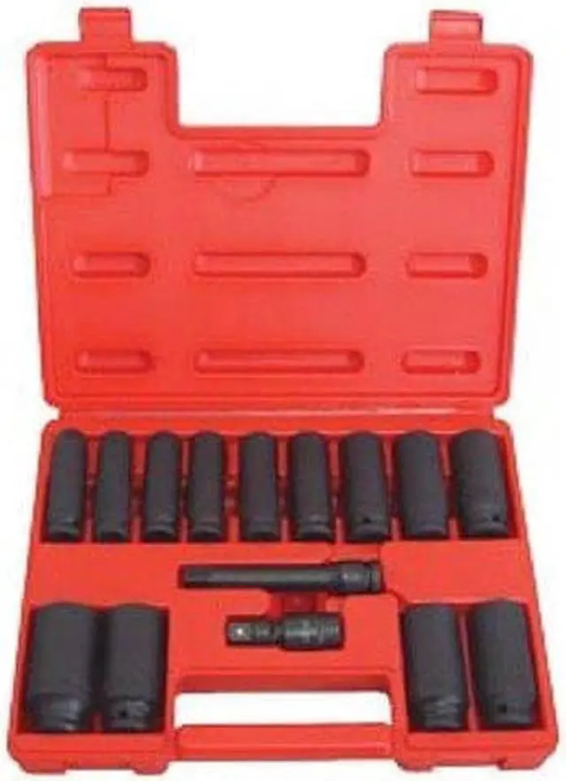 Main image of 11/2DR 15PC SAE DP IMPACT SET