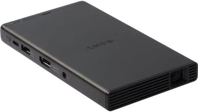 Alt view image 7 of 11 - Sony Portable HD Mobile Projector w/Bluetooth WiFI & HDMI Connectivity (MP-CD1)