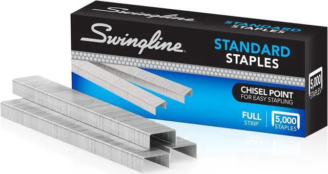 Alt view image 2 of 19 - Swingline Premium Staples 1/4"L 210/Strip 25000/PK Silver 35481
