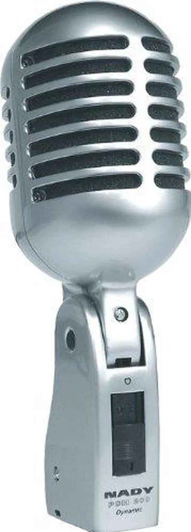 Alt view image 6 of 7 - Nady PCM-200 Classic style Microphone - Great for live vocal performance, includes switchable low frequency roll-off, a pop-free locking on-off switch and sturdy portable plastic carrying case