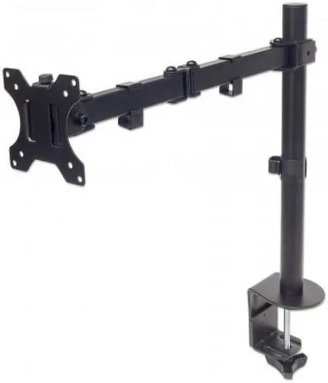 Alt view image 2 of 11 - Manhattan 461542 Clamp Mount For Lcd Monitor - Black
