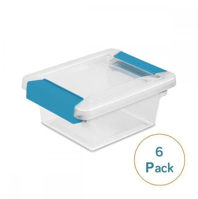 Alt view image 3 of 14 - Sterilite Clip Box Clr Mini 2194-2248