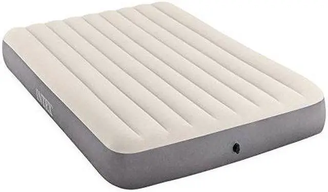 Alt view image 3 of 3 - Intex 64103E Dura-Beam Air Mattress Single High Queen Size