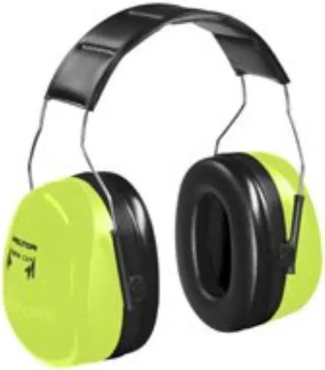 Alt view image 4 of 8 - 3M Peltor H10AHV Optime 105 Hi-Viz Earmuffs NRR 30 dB