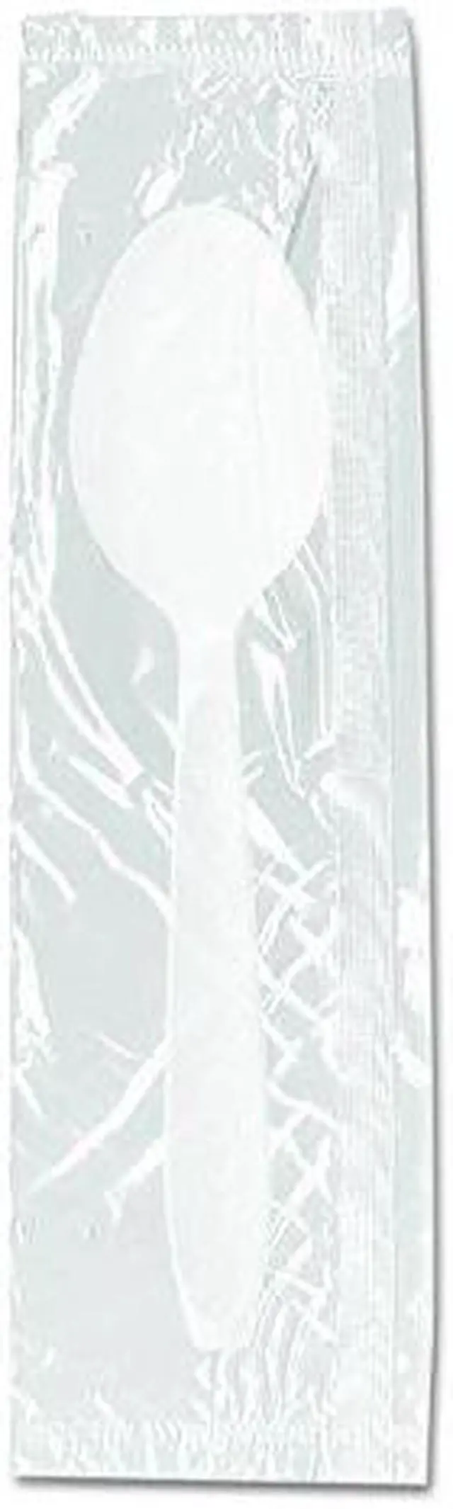 Main image of Polysty Med Wt Teaspn Indv Wrpd Bulk Whi 1000
