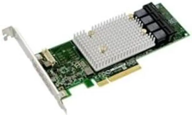 Alt view image 5 of 8 - Microsemi 16port Smartraid 3154-16i 12gbps Gen 3 Sas/sata Adapter