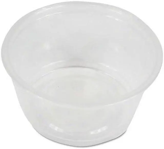 Alt view image 2 of 5 - Boardwalk PRTN2TS Souffle / Portion Cups, 2 oz, Clear, 2500 / Carton
