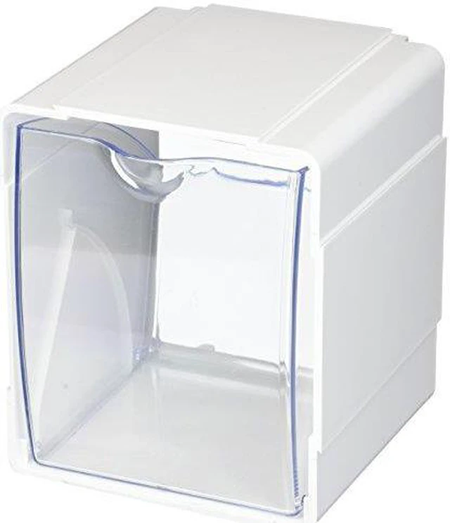 Alt view image 3 of 9 - Tilt Bin - Pack Of 4-White