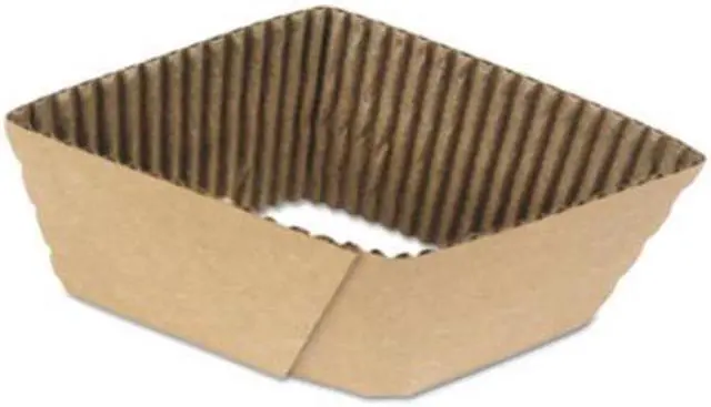 Alt view image 2 of 12 - Boardwalk Cup Sleeves Fits 10-20 oz Hot Cups 1200/Carton 1020SLEEVE