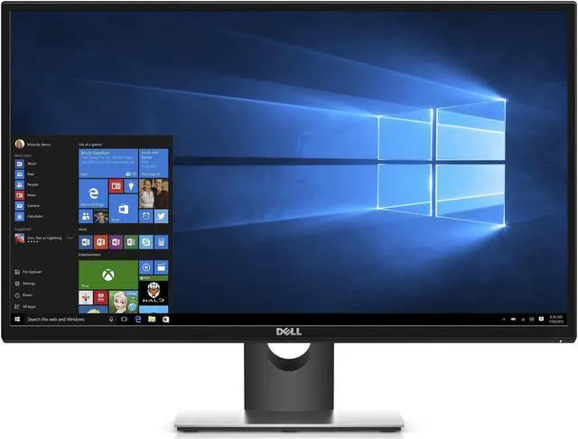 Alt view image 16 of 20 - DELL SE2717Hx 27" Black IPS LCD/LED Monitor 1920 x 1080 Resolution with Narrow Bezel Edge-to-Edge Viewable Screen, 16:9 Aspect Ratio, 178/178deg. Viewing Angle and VGA/ HDMI (cable included)
