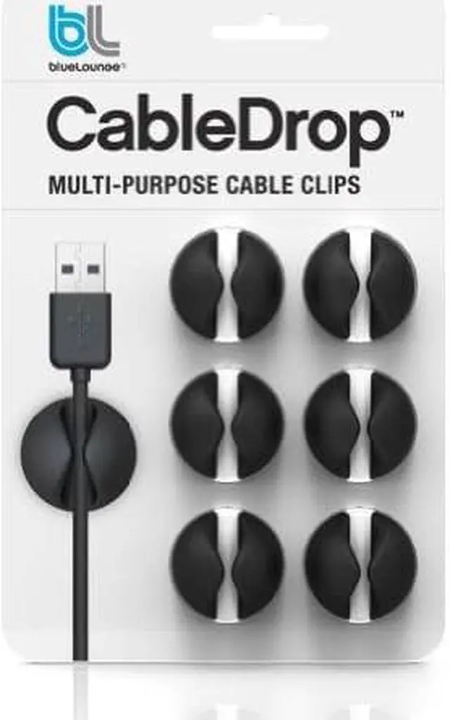 Alt view image 3 of 6 - Blue Lounge 6-pack Cable Drop Black 15-210