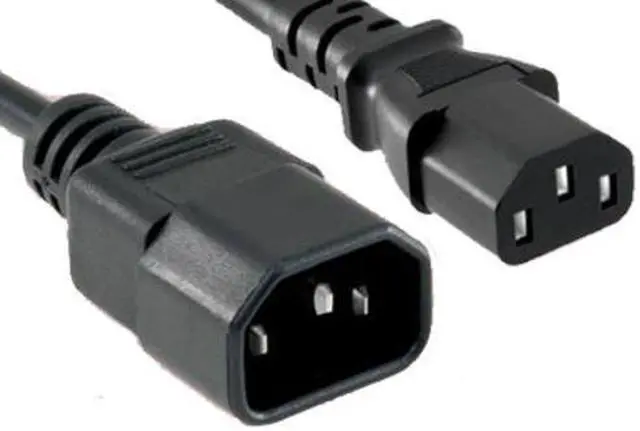 Alt view image 2 of 2 - ENET COMPONENTS 3FT C13 TO C14 POWER CABLE