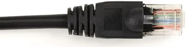 Alt view image 5 of 11 - Black Box CAT6PC-010-BK Connect CAT6 250-MHz Stranded Ethernet Patch Cable - Unshielded, PVC, Snagless Boot, Black, 10-ft.